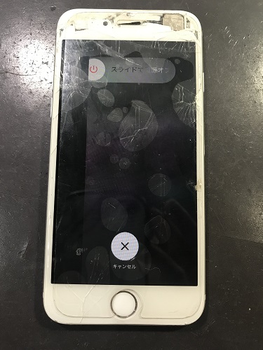 iPhone6画面修理前