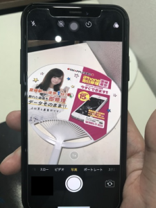 iPhoneXSカメラ修理後