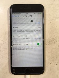 iPhone6s バッテリー修理 宮崎