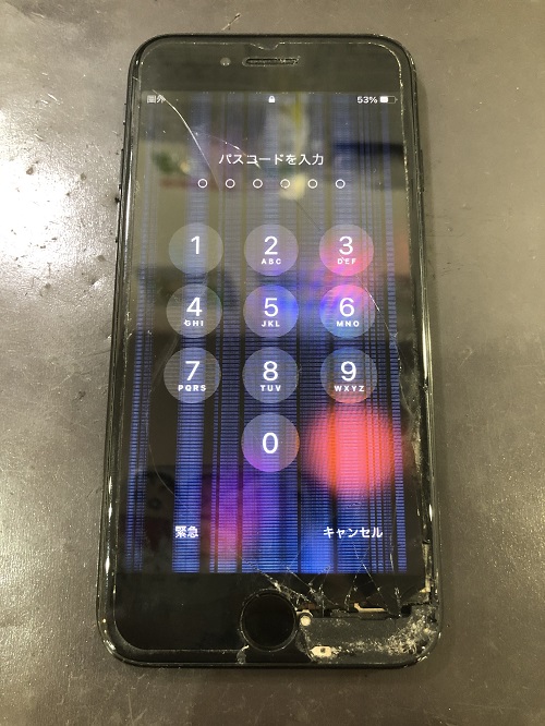 iPhone7液晶修理前